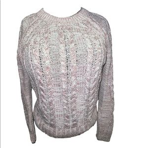 Gap Princess Pink Cable Knit Sweater